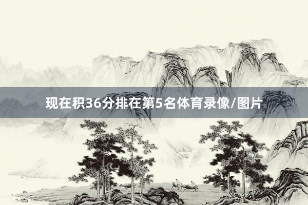 现在积36分排在第5名体育录像/图片