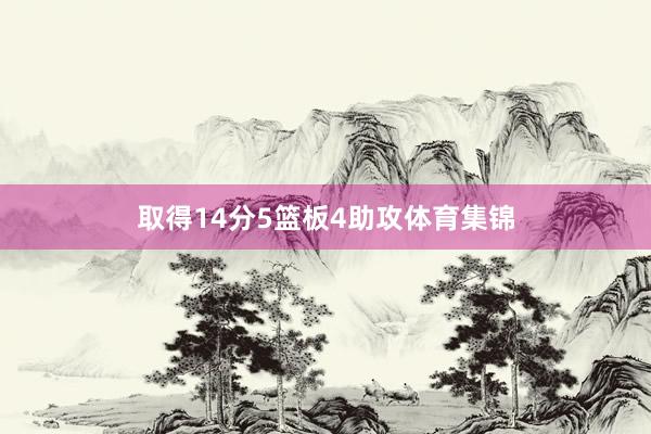 取得14分5篮板4助攻体育集锦