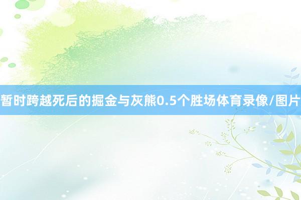 暂时跨越死后的掘金与灰熊0.5个胜场体育录像/图片