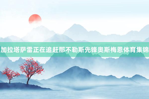 加拉塔萨雷正在追赶那不勒斯先锋奥斯梅恩体育集锦