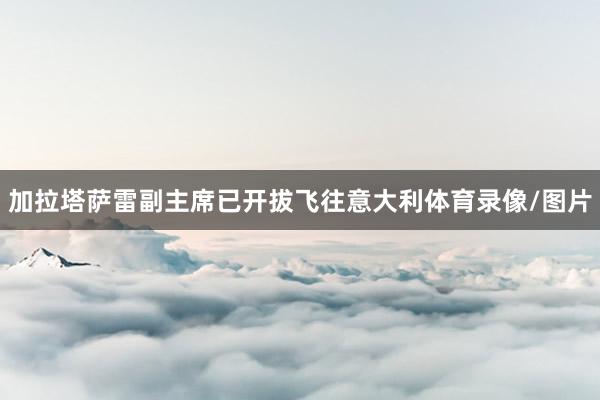 加拉塔萨雷副主席已开拔飞往意大利体育录像/图片