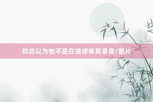 你总以为他不是在进球体育录像/图片