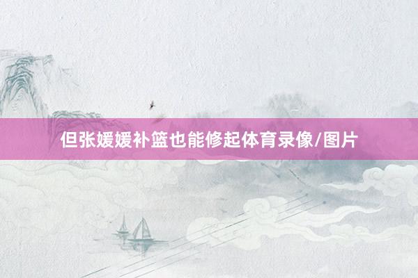 但张媛媛补篮也能修起体育录像/图片