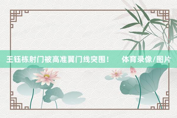 王钰栋射门被高准翼门线突围！    体育录像/图片